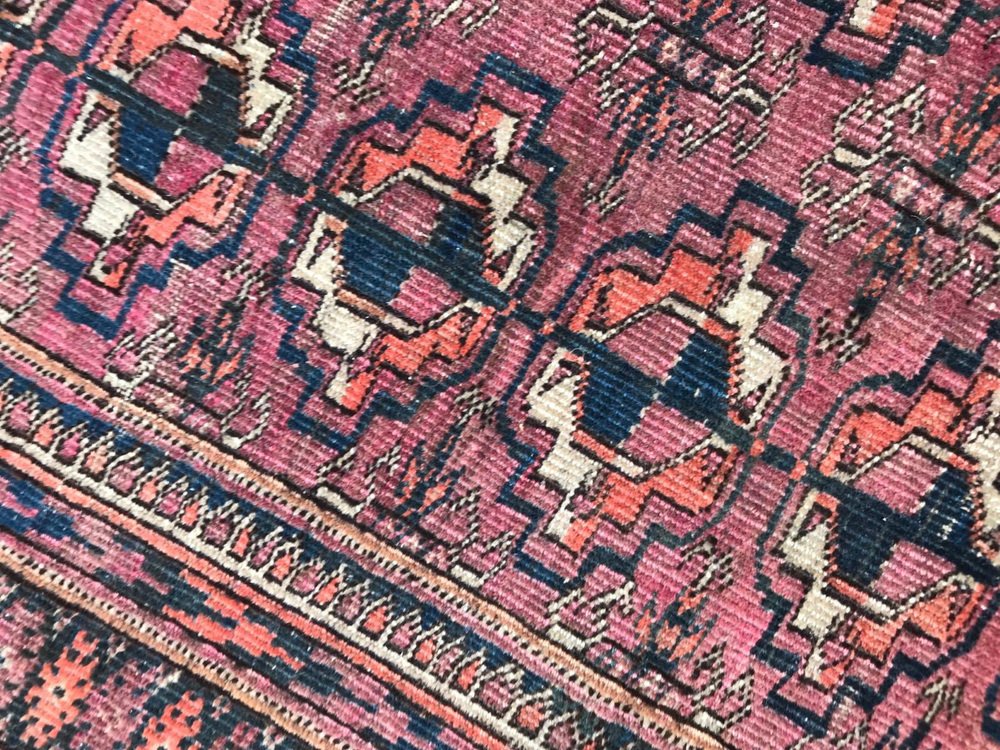 Antique Boukhara Afghan Rug