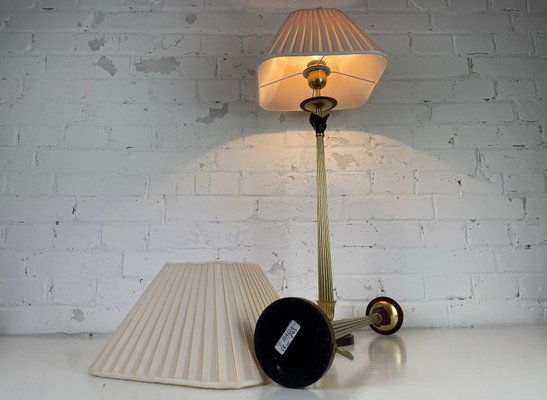 Antique Brass Baga Table Lamps by Patrizia Garganti, Italy, 1970s, Set of 2-WZZ-1383281