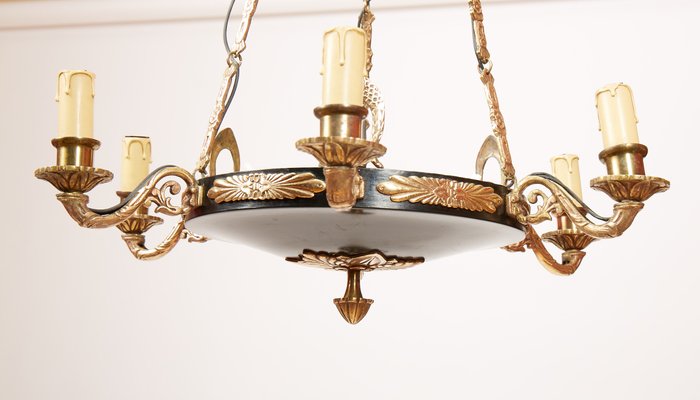 Antique Brass Chandelier-ELB-985309