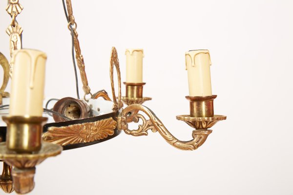 Antique Brass Chandelier-ELB-985309