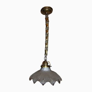 Antique Brass Chandelier-CAQ-689109