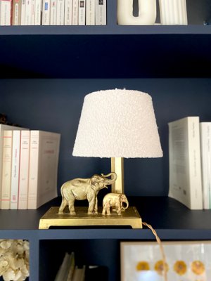 Antique Brass Desk Lamp, 1900-YBY-2030187