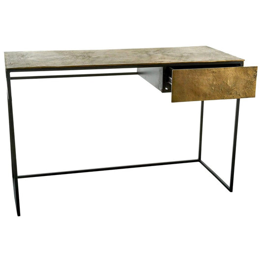 Antique Brass-Plated Desk by Pols Potten Studio