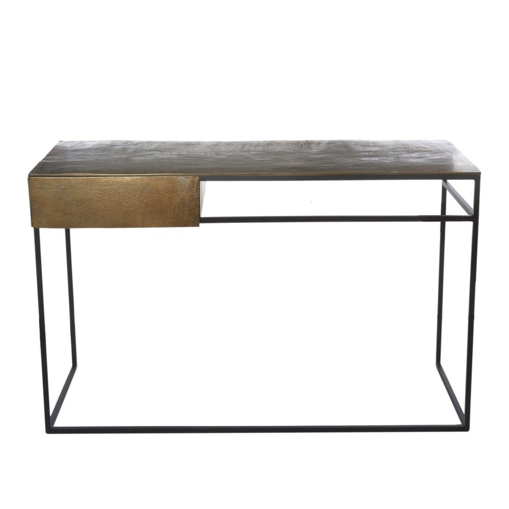 Antique Brass-Plated Desk by Pols Potten Studio