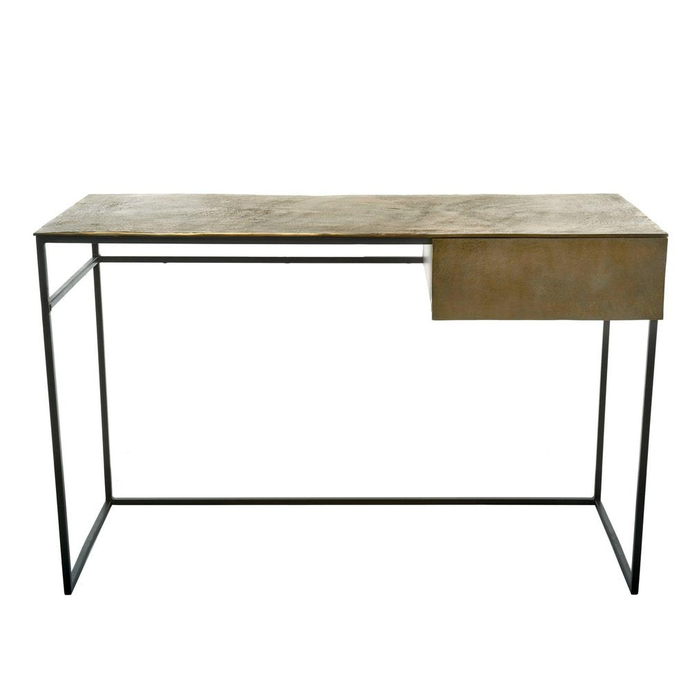 Antique Brass-Plated Desk by Pols Potten Studio