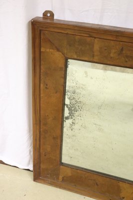 Antique Briar Walnut Wall Mirror, 1880s-DCO-1101002