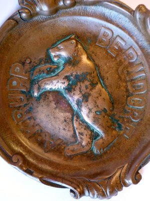 Antique Bronze Ashtray from Arthur Krupp-GKB-841307