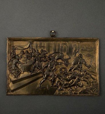 Antique Bronze Bas-Relief-QKG-1819003