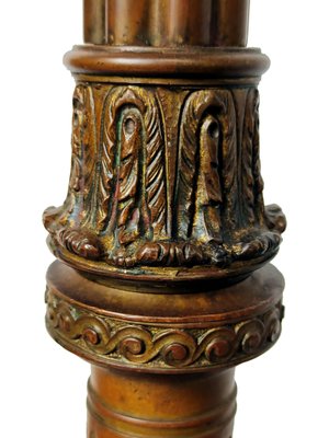 Antique Bronze Lamp Post, Late 1800s-GKV-1344443