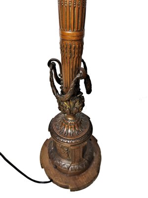 Antique Bronze Lamp Post, Late 1800s-GKV-1344443