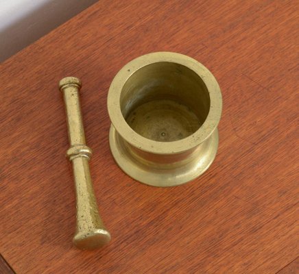 Antique Bronze Mortar and Pestle-VT-640062