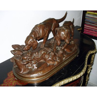 Antique Bronze Sculpture by Hippolyte Heizler-YGE-590361