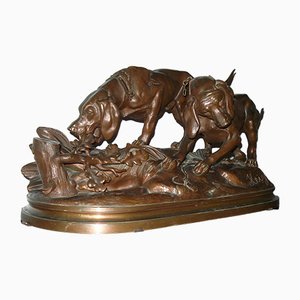 Antique Bronze Sculpture by Hippolyte Heizler-YGE-590361