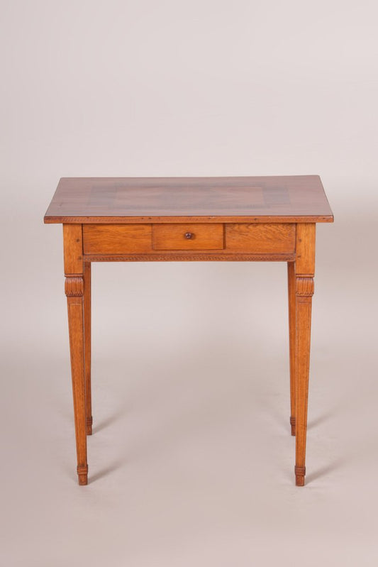 Antique Brown Card Table in Cherry Tree, 1790s