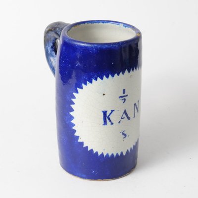 Antique Brussels Ceramic Mug from Mathieu Stevens, 1820s-IXK-1008026