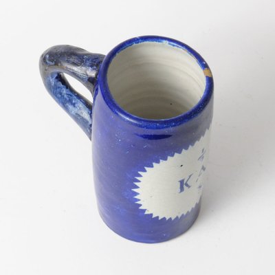 Antique Brussels Ceramic Mug from Mathieu Stevens, 1820s-IXK-1008026