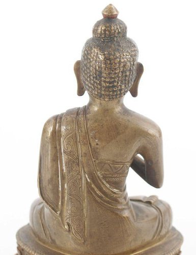 Antique Buddhism Bronze Figure, Thailand