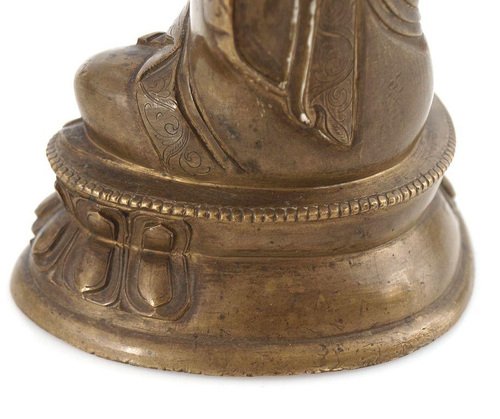 Antique Buddhism Bronze Figure, Thailand