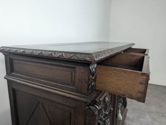 Antique Buffet in Oak-HLV-2033108