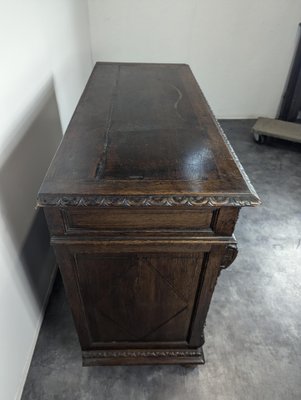 Antique Buffet in Oak-HLV-2033108