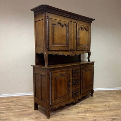 Antique Buffet | Louis Quinze | France Around 1750 | Oak | Fine Patina-ALF-2033494