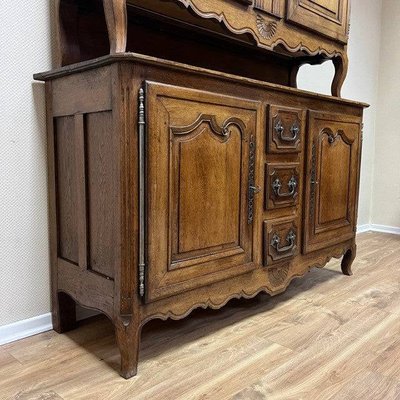 Antique Buffet | Louis Quinze | France Around 1750 | Oak | Fine Patina-ALF-2033494