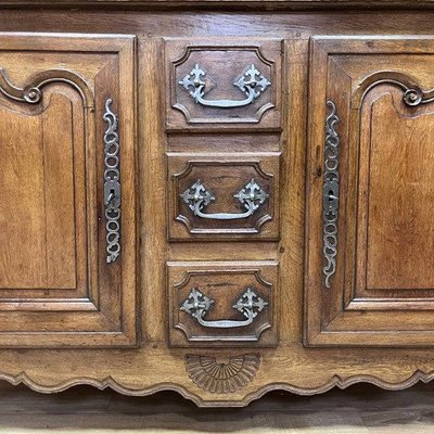 Antique Buffet | Louis Quinze | France Around 1750 | Oak | Fine Patina-ALF-2033494