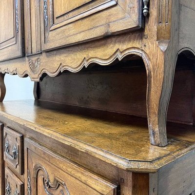 Antique Buffet | Louis Quinze | France Around 1750 | Oak | Fine Patina-ALF-2033494