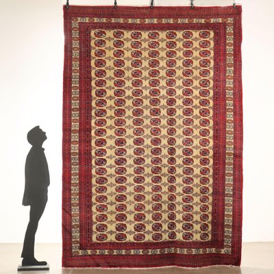 Antique Bukhara Rug in Cotton, Pakistan-VMM-2023831