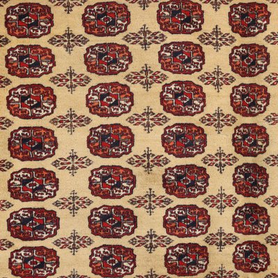 Antique Bukhara Rug in Cotton, Pakistan-VMM-2023831