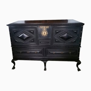 Antique Cabinet in Rosewood & Chestnut-GEL-1797238