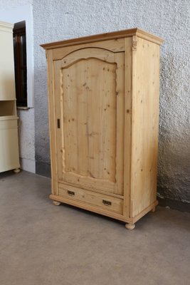 Antique Cabinet in Spruce, 1890s-KWR-1800505