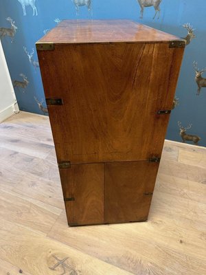 Antique Campaign Chest of Drawers-CUP-2032413