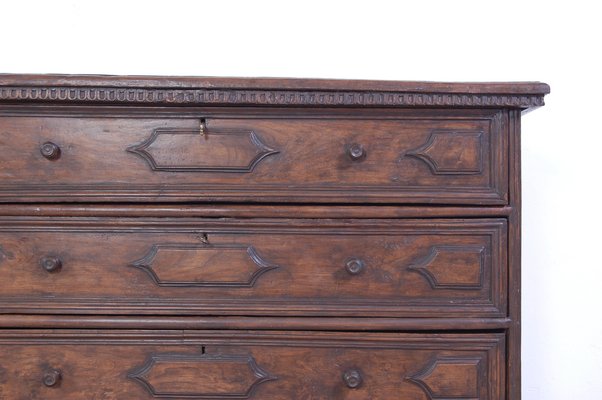 Antique Canterano Chest of Drawers in Walnut, 1700s-XSG-1386036