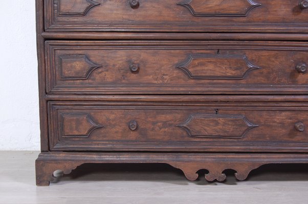 Antique Canterano Chest of Drawers in Walnut, 1700s-XSG-1386036