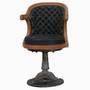 Antique Captains Swivel Office Chair-JRP-1028069