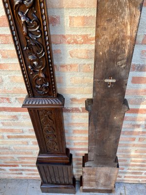 Antique Carved Oak Panels, Set of 2-NOU-860900