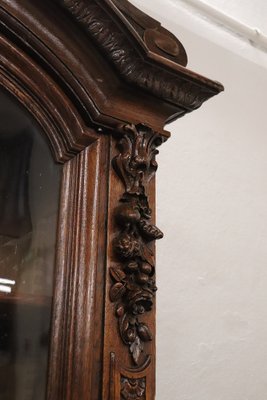 Antique Carved Oak Sideboard, 1850s-DCO-1162383