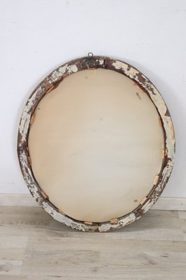 Antique Carved Wood Wall Mirror, 1680s-DCO-1033020