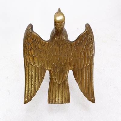 Antique Cast Bronze High Relief Eagle Lectern-NYF-2018860