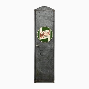 Antique Castrol Metal Cabinet-NQ-1730595