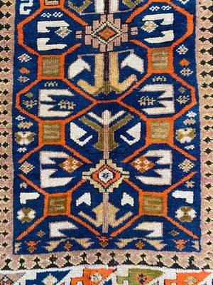 Antique Caucasian Kazak Rug-YMM-1156917