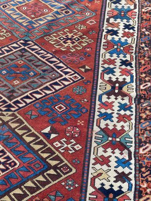 Antique Caucasian Kazak Runner-YMM-1217707