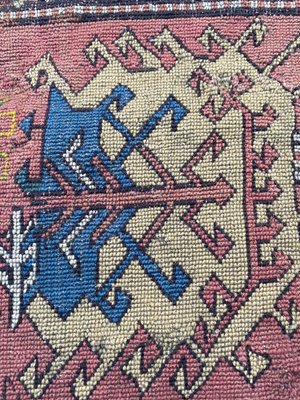 Antique Caucasian Needlepoint Embroidered Rug-YMM-1156875