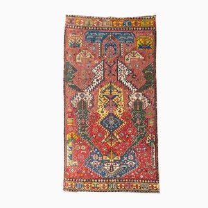 Antique Caucasian Needlepoint Embroidered Rug-YMM-1156875