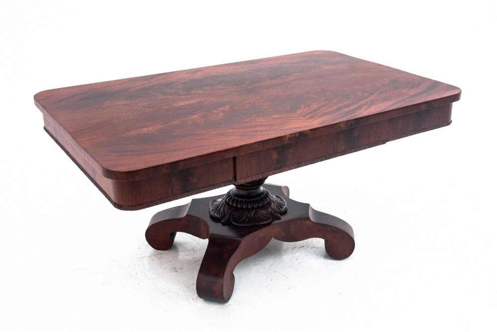 Antique Center Table, Northern Europe, Late 19th Century