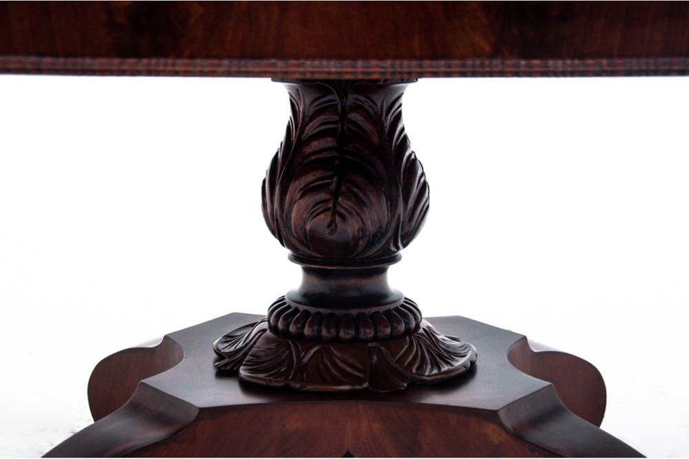 Antique Center Table, Northern Europe, Late 19th Century