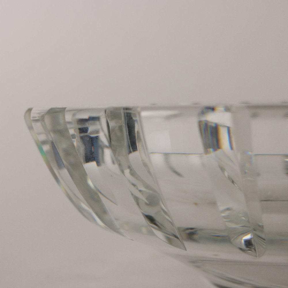 Antique Centerpiece in Crystal by E. Ohrstrom for Orrefors