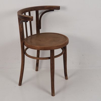 Antique Chairs with Armrests from Thonet, 1900s, Set of 4-ZNJ-2022519