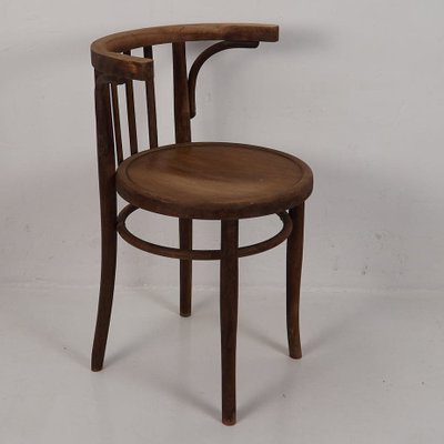 Antique Chairs with Armrests from Thonet, 1900s, Set of 4-ZNJ-2022519